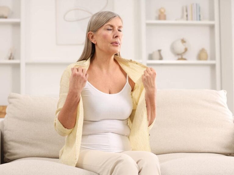 Mulher em menopausa
