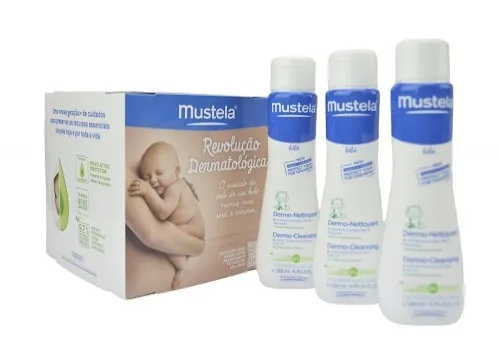 Cuidados com o Bebê – Gel Dermo Lavante de Mustela Bebê.