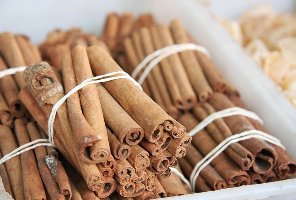 a canela é uma especiaria com ação antiviral e bactericida