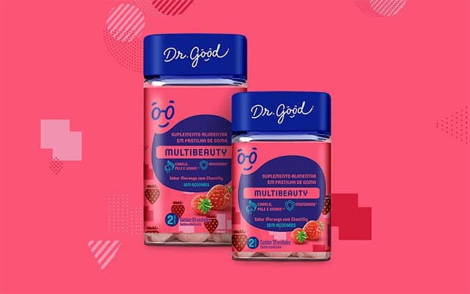 Vitaminas Dr. Good, aqui tem beleza e qualidade