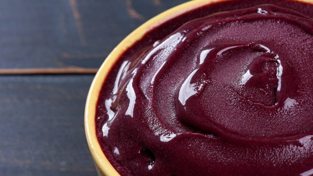 Consumo de açaí no pré treino faz bem para o corpo.