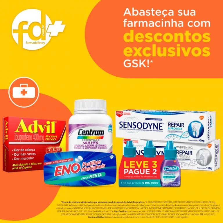 Imagem ilustrativa com os produtos participantes da oferta.