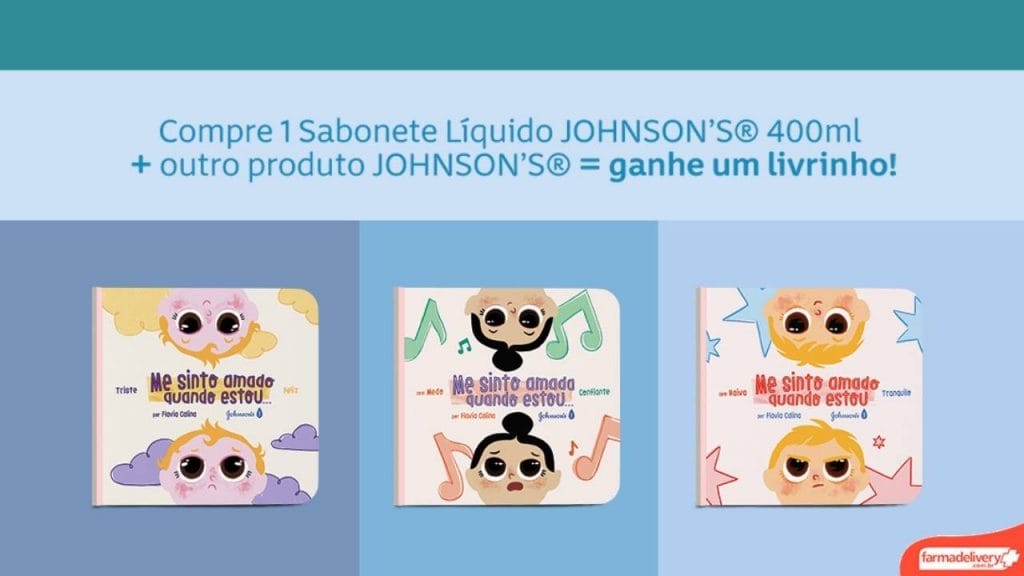 Imagem ilustrativa dos livros infantil distribuídos como brindes.