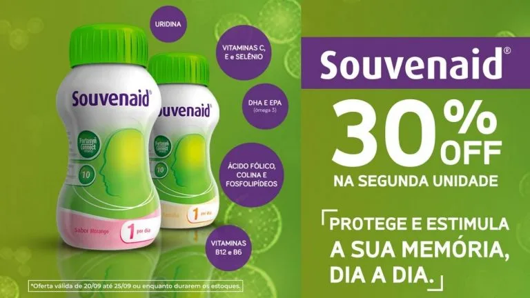 Imagem ilustrativa da oferta de Souvenaid.