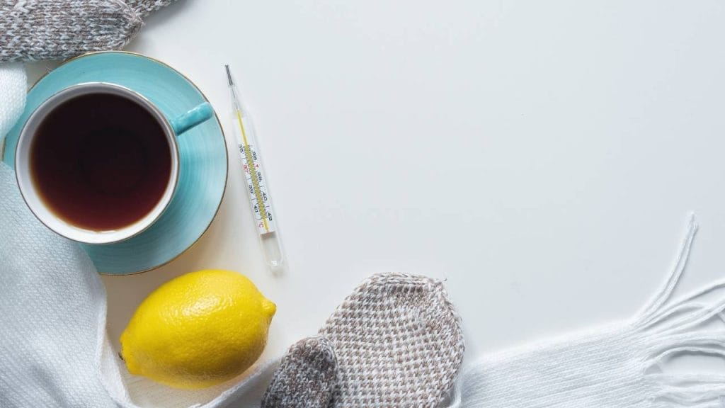 Chás, vitamina C, boa alimentação e cuidados no inverso, ajudam no combate ao influenza.