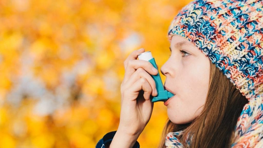 Durante o inverno os sintomas da asma podem se agravar.