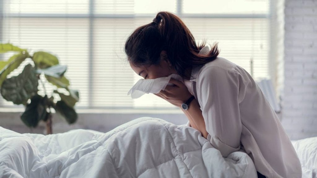 A tosse com catarro surge como um sintoma de várias outras doenças respiratórias.