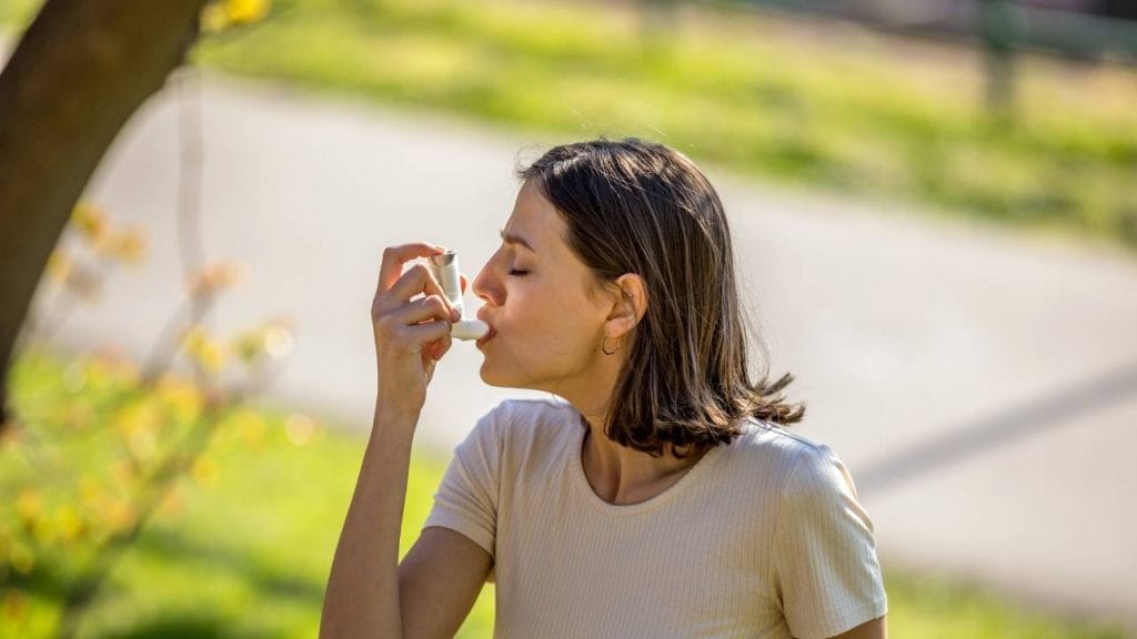 O pólen das flores é um dos agentes que mais desencadeiam crises de asma.