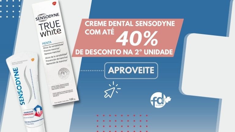 Imagem ilustrativa oferta especial creme dental sensodyne