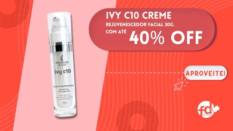 Imagem ilustrativa oferta especial Ivy C10 creme.