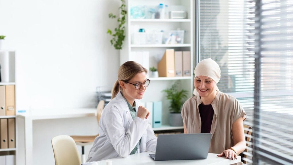 Os tipos de câncer de mama são identificados a partir de avaliação médica.