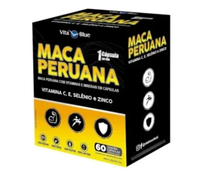 Maca Peruana 60 Capsulas Vita Blue
