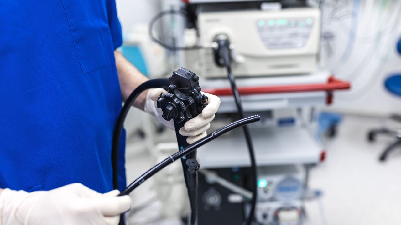 aparelho de colonoscopia